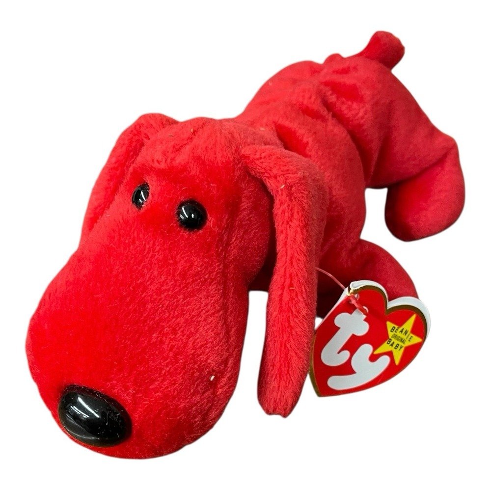 TY Beanie Baby - Rover the Red Dog (6.5 inch) - MWMTs Stuffed Animal Toy